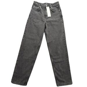 KOTN Unisex Antifit Washed Black Denim Jeans 29 32